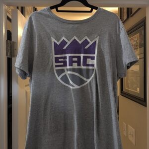 Sacramento Kings - Delta Apparel Gray T-Shirt
